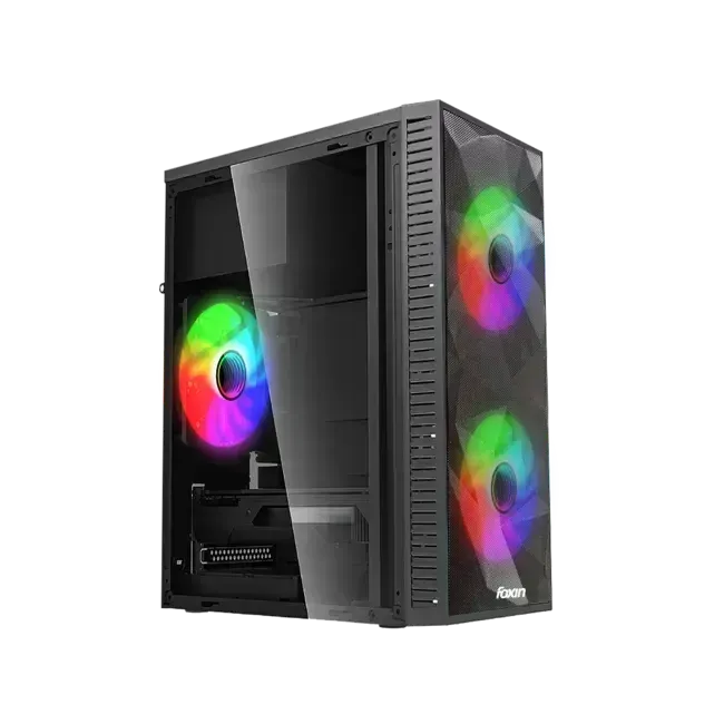 Foxin Gaming Cabinet Mini Tower ARGB Flare